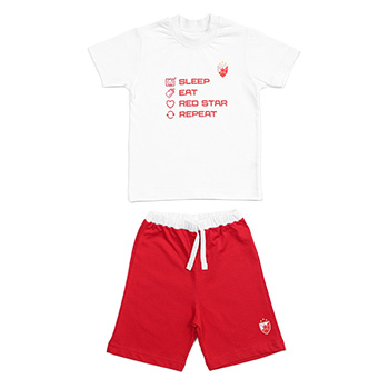 Kids kit Red Star - white-1