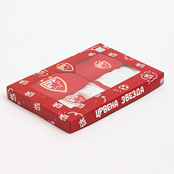 Bebi set za devojčice Crvena zvezda 4/1 (6-9 meseci)-5