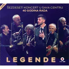 Legende - Šezdeseti koncert u Sava Centru / 40 godina rada [live] [album 2026] (CD)