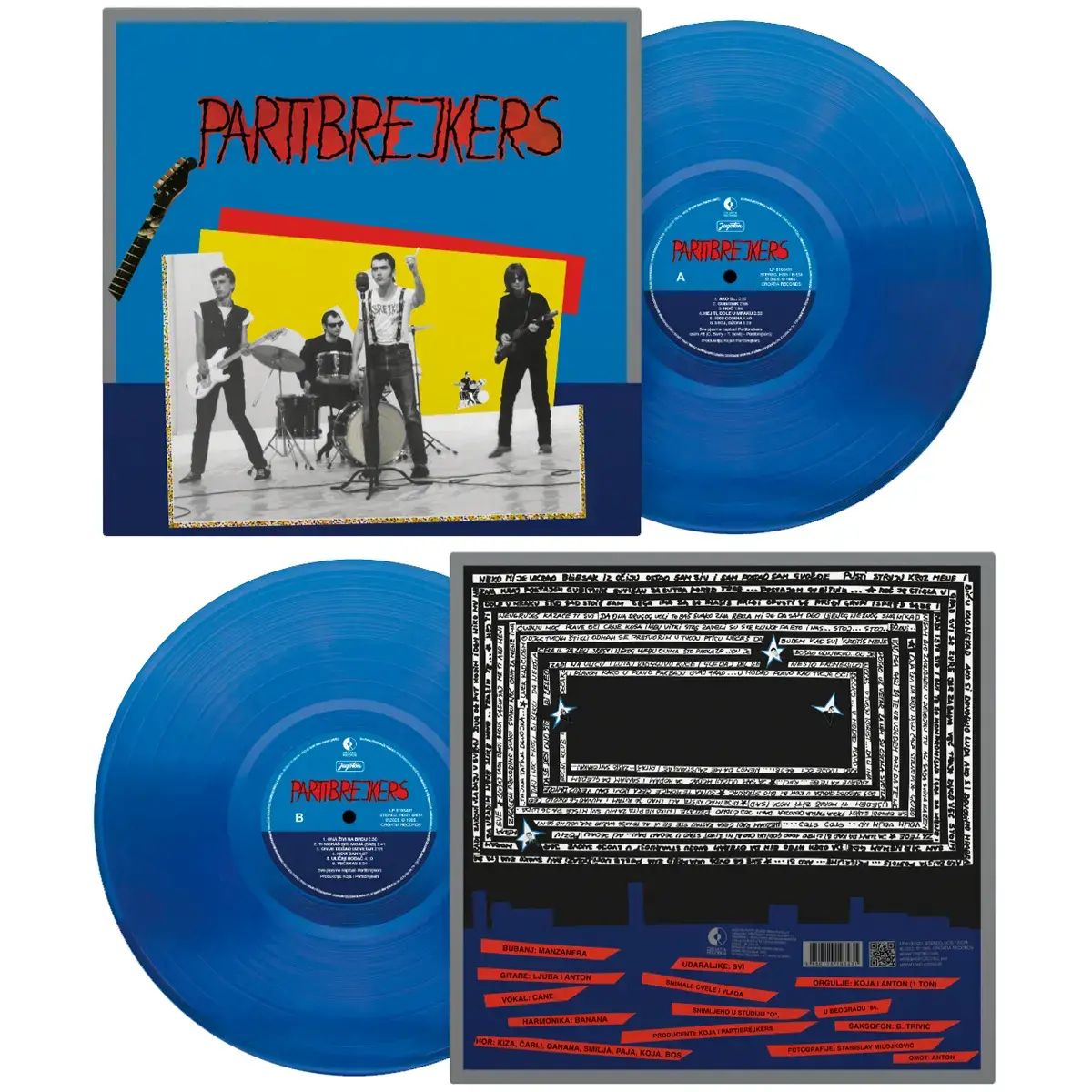 Partibrejkers - Partibrejkers [reizdanje 2025] [plavi vinyl] (LP)-1
