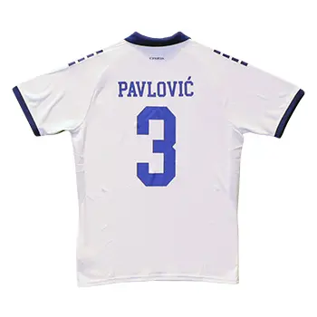 Capelli Sport replika belog dresa fudbalske reprezentacije Srbije 2025/26 - sa štampom