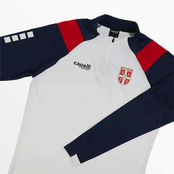 Capelli Sport dečiji gornji deo trenerke za trening fudbalske reprezentacije Srbije 2025/26-1