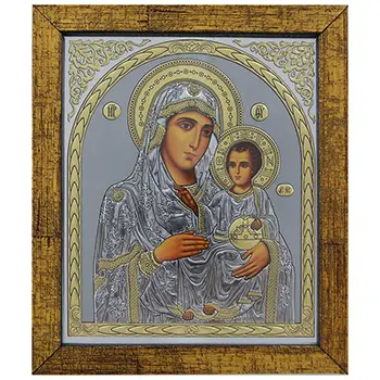 Икона Пресвета Богородица 20,5x17,5цм