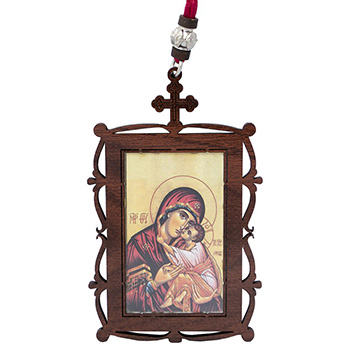 Small icon for car - Mother of God