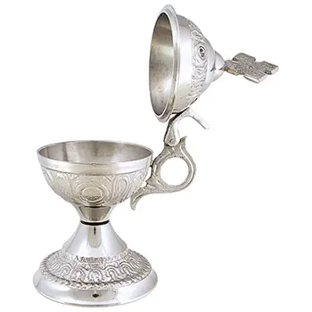 Kadionica od visokokvalitetnog mesinga sa niklovanom obradom 14x7cm-1 Kadionica od visokokvalitetnog mesinga sa niklovanom obradom 14x7cm-1