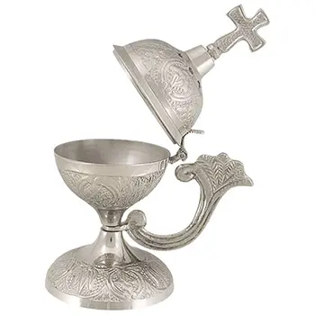 Kadionica od visokokvalitetnog mesinga sa niklovanom obradom 17x12cm-1 Kadionica od visokokvalitetnog mesinga sa niklovanom obradom 17x12cm-1