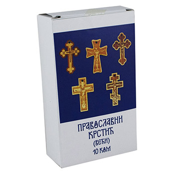 Drveni krstići (pakovanje od 10 kom)