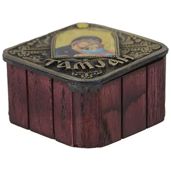 Kutija za tamjan - boja patine 3x5cm-1