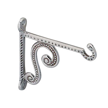 Nosač za kandilo 10cm - mesing + hrom