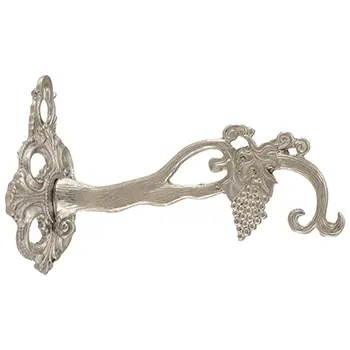 Zidni nosač za kandilo - boje srebra 7x10,5cm