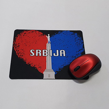 Podloga za miša Srbija srce-1