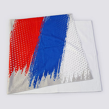 Peškir Srbija trobojka - sivi 100x50cm-2