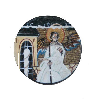 Slikana ikona Beli Andjeo 