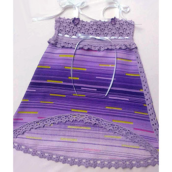 Ethno dress (for girls up to 4 years) VH-011