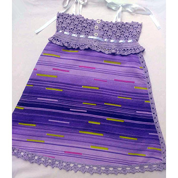 Ethno dress (for girls up to 4 years) VH-011-1