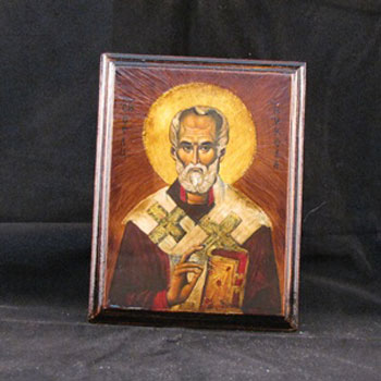 Icon St. Nicola 11 x 14 cm