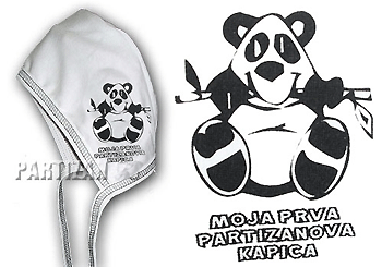 Baby cap Partizan