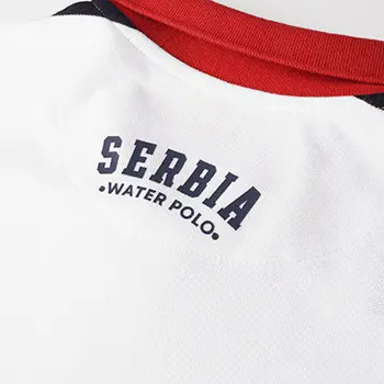 Zvanična bela polo majica vaterpolo reprezentacije Srbije-4