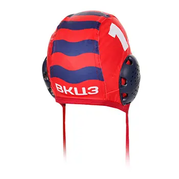 Keel vaterpolo kapica VK Crvena zvezda sa brojem - crvena (golmanska)-1