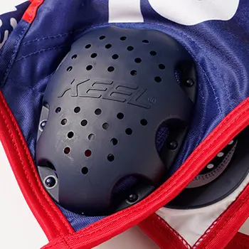 Keel vaterpolo kapica VK Crvena zvezda sa brojem - plava-4