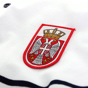 Official Serbia waterpolo polo shirt - gray-3