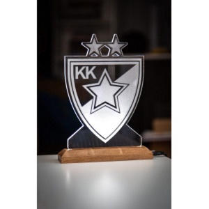  KK Crvena Zvezda lampa 101 grb 20cm