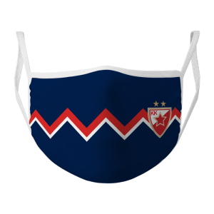KK Crvena Zvezda maska za lice za decu