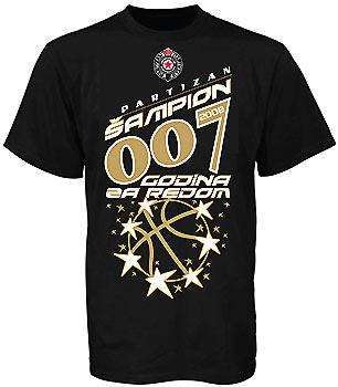 Partizan 007 T shirt