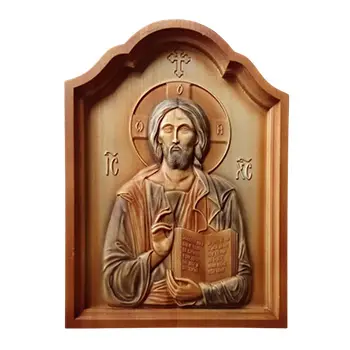 Ikona Isus Hristos duborez 26x32cm