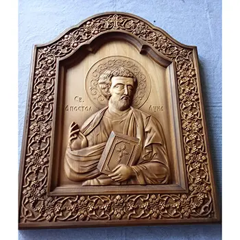 Ikona Sveti Luka duborez 26x32cm-2