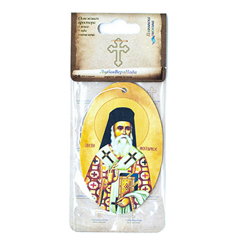 Mirisna ikona za kola - Sveti Nektarije-1