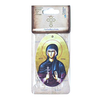 Mirisna ikona za kola - Sveta Petka-1