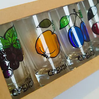 Set 4 čašice za rakiju 