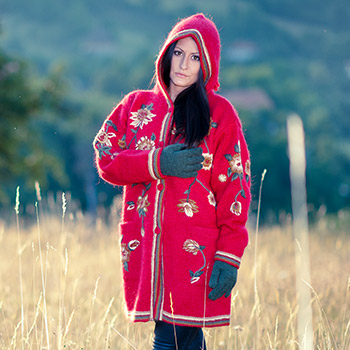 Вунена женска јакна 2988/78