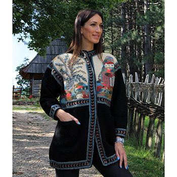 Vunena ženska jakna 3446-1