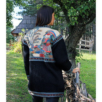Vunena ženska jakna 3446-2