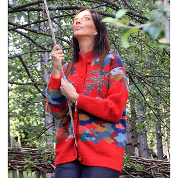 Woolen female jacket 3652