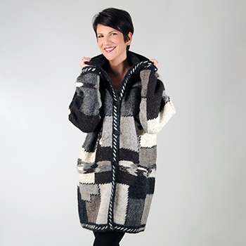 Vunena ženska jakna 3949/1