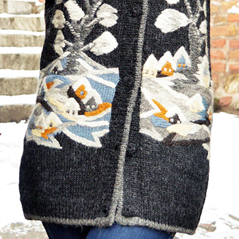 Вунена женска јакна 4486-2