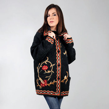 Vunena ženska jakna 4564-1