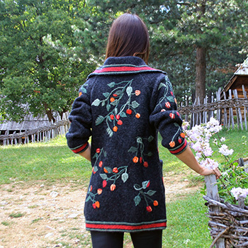 Вунена женска јакна 4597-1