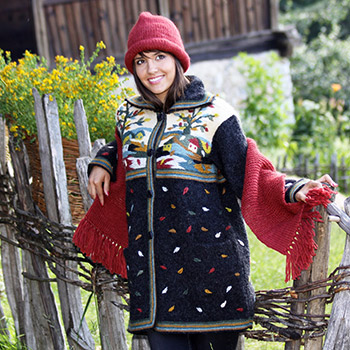 Vunena ženska jakna 6066