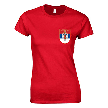 Crvena ženska majica 