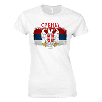 Bela ženska majica 