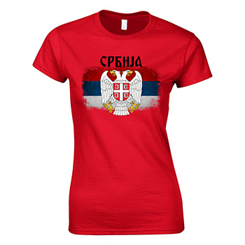 Crvena ženska majica 