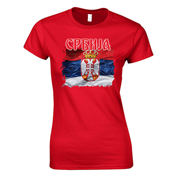 Crvena ženska majica 