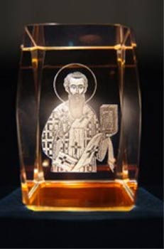 3D Kristal - Sveti Sava