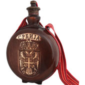 Drvena čutura sa motivom po izboru 0.7l 