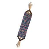 Wool hand-woven bookmark - colorful