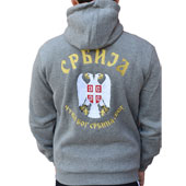 Vezeni duks Srbija sa kapuljačom 